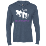 The Monologist Triblend Long Sleeve Hoodie Tee
