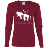 T-Shirts Cardinal / S The Monologist Women's Long Sleeve T-Shirt