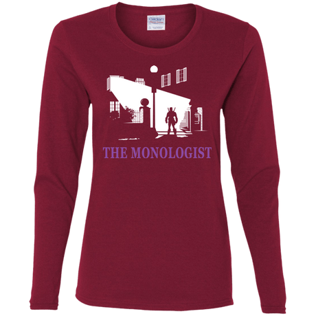 T-Shirts Cardinal / S The Monologist Women's Long Sleeve T-Shirt