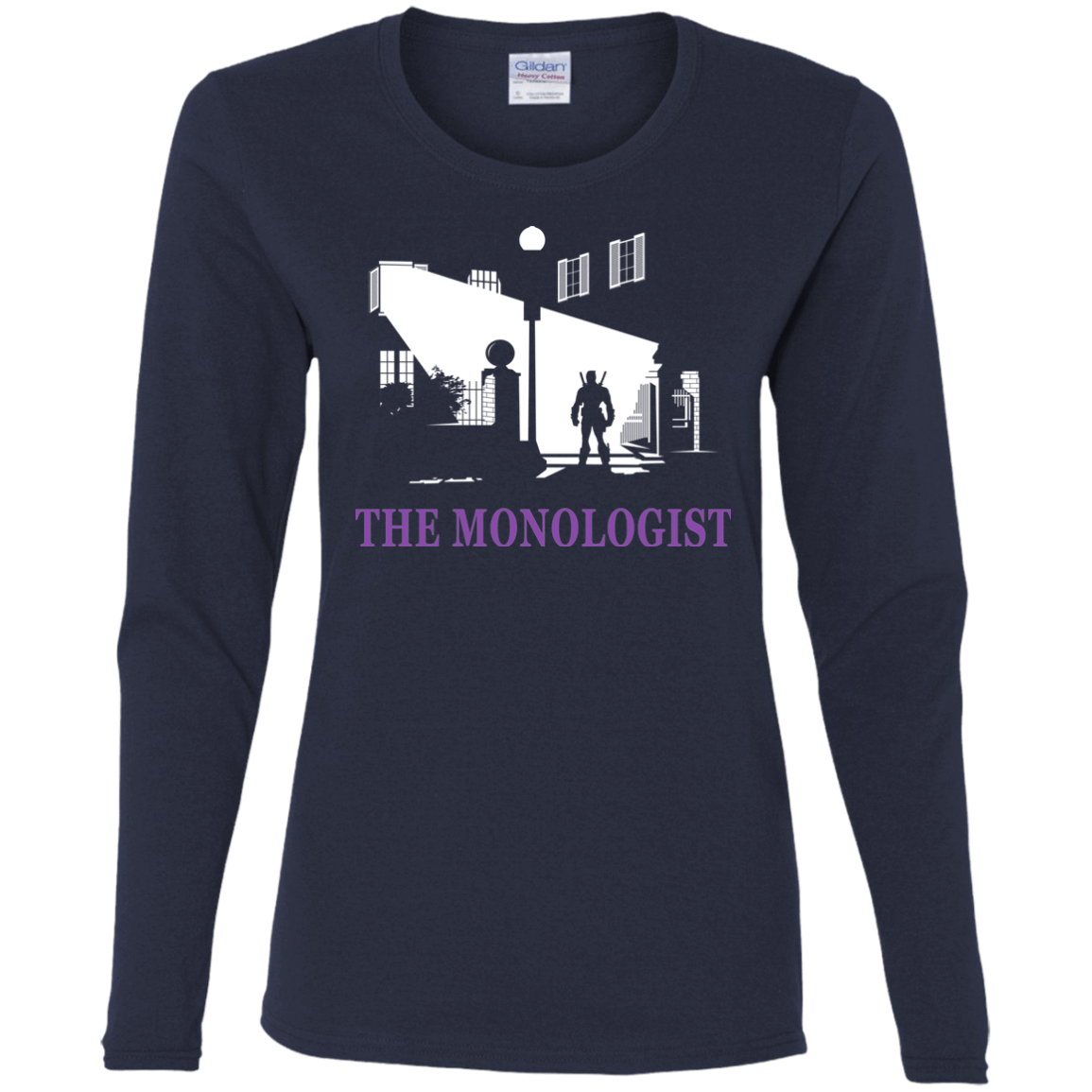 T-Shirts Navy / S The Monologist Women's Long Sleeve T-Shirt