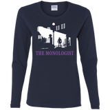 T-Shirts Navy / S The Monologist Women's Long Sleeve T-Shirt