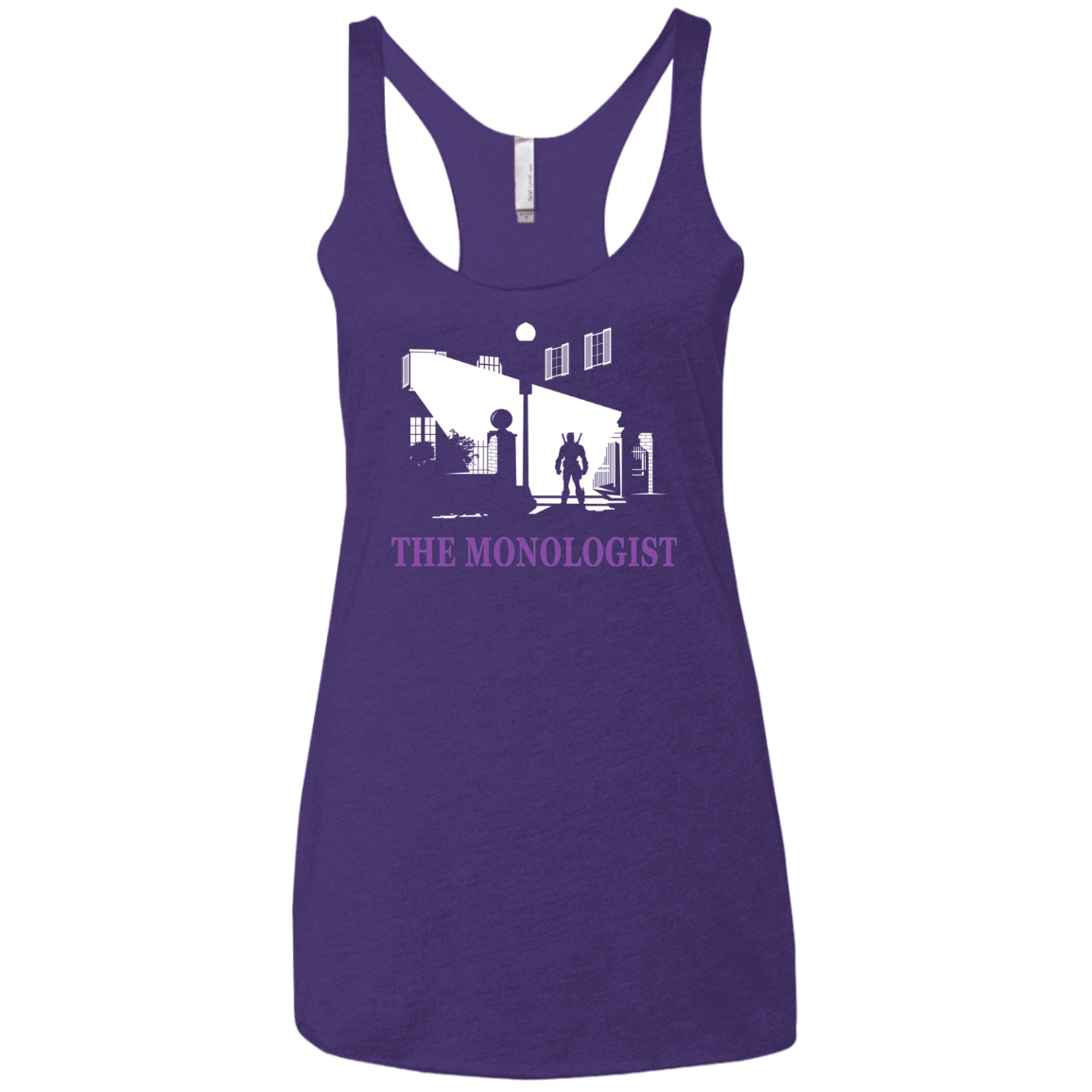 The Monologist Women's Triblend Racerback Tank