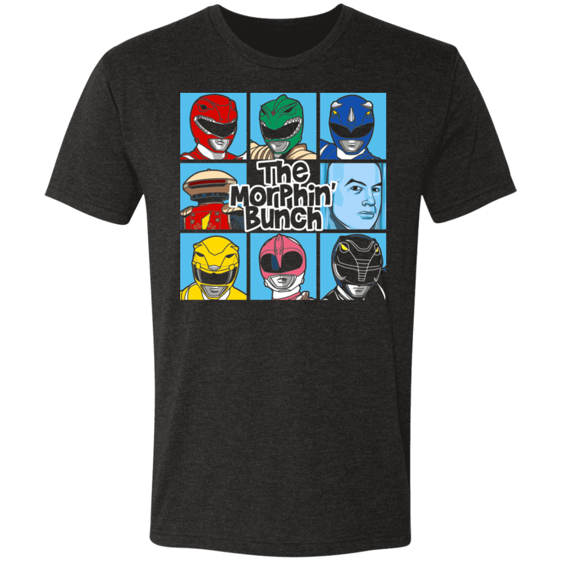 T-Shirts Vintage Black / S The Morphin Bunch Men's Triblend T-Shirt