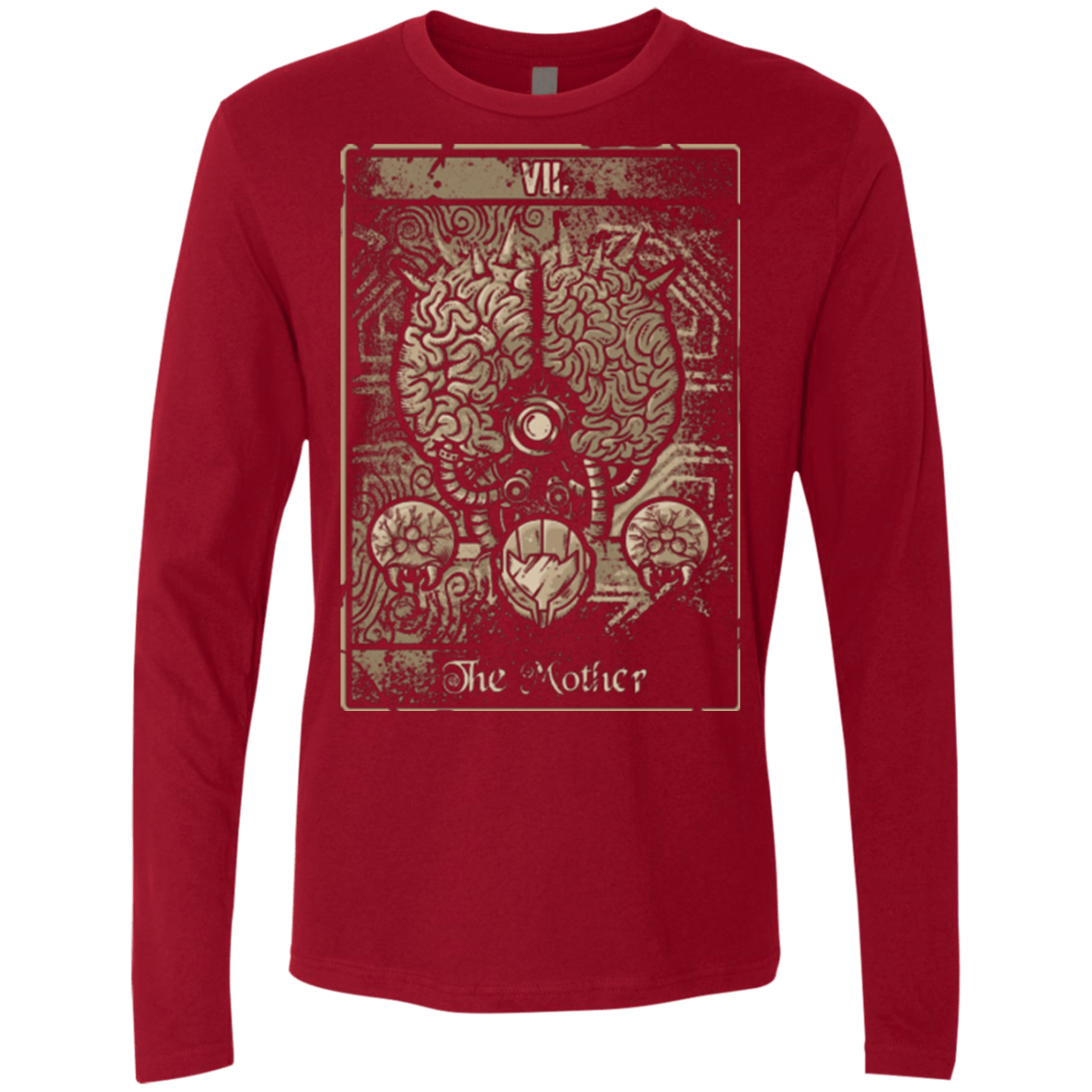 T-Shirts Cardinal / Small THE MOTHER Men's Premium Long Sleeve