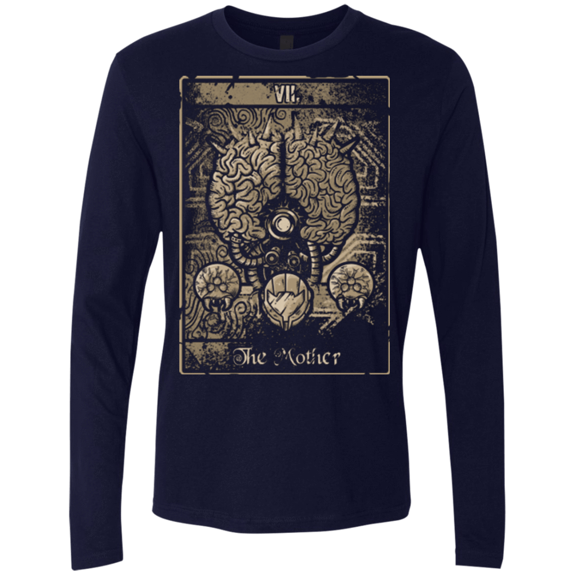 T-Shirts Midnight Navy / Small THE MOTHER Men's Premium Long Sleeve