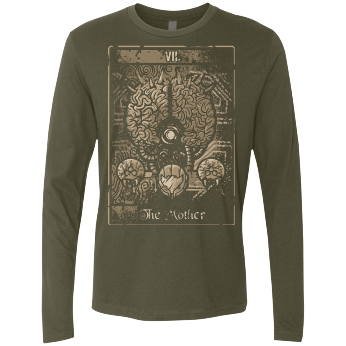 T-Shirts Military Green / Small THE MOTHER Men's Premium Long Sleeve