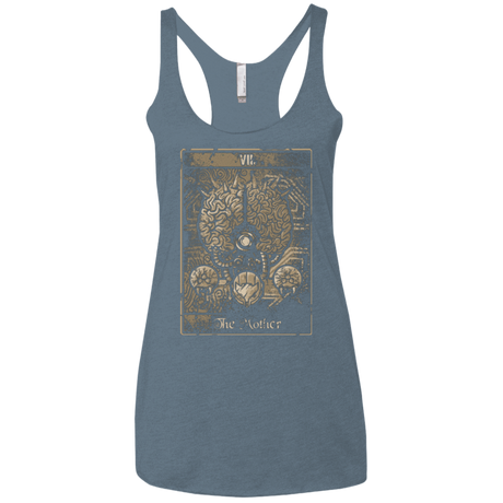 T-Shirts Indigo / X-Small THE MOTHER Women's Triblend Racerback Tank