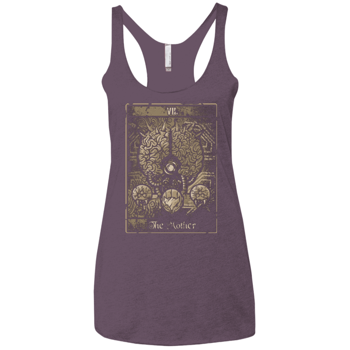 T-Shirts Vintage Purple / X-Small THE MOTHER Women's Triblend Racerback Tank