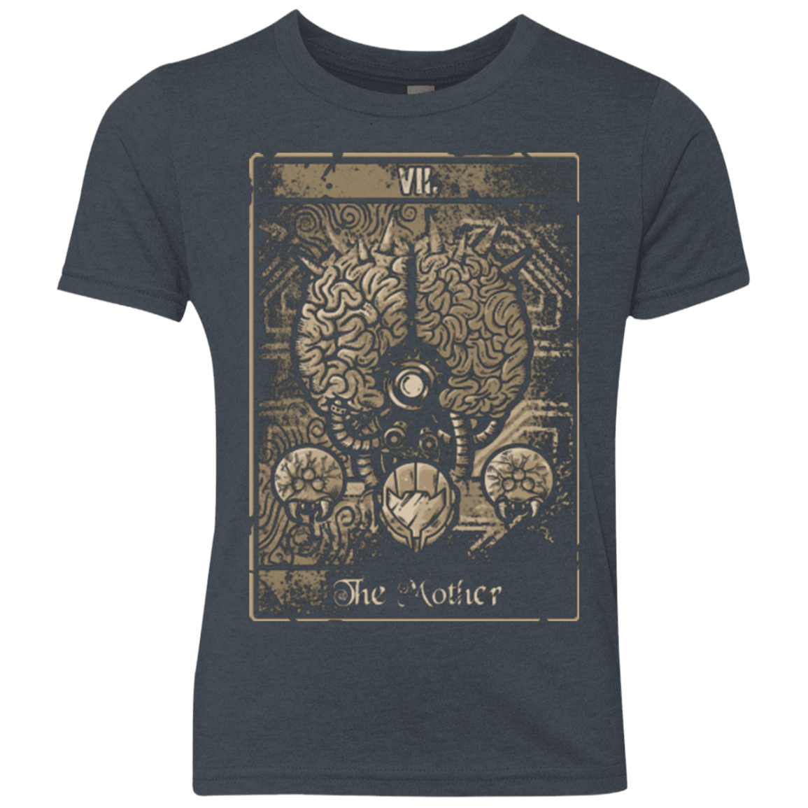 T-Shirts Vintage Navy / YXS THE MOTHER Youth Triblend T-Shirt