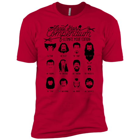T-Shirts Red / YXS The Movie Facial Hair Compendium Boys Premium T-Shirt