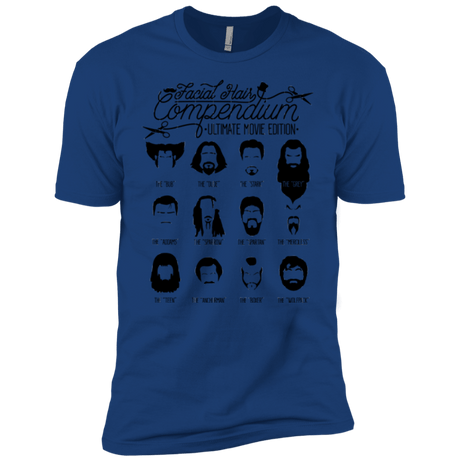 T-Shirts Royal / YXS The Movie Facial Hair Compendium Boys Premium T-Shirt