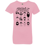 T-Shirts Light Pink / YXS The Movie Facial Hair Compendium Girls Premium T-Shirt