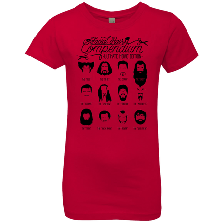 T-Shirts Red / YXS The Movie Facial Hair Compendium Girls Premium T-Shirt