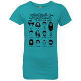 T-Shirts Tahiti Blue / YXS The Movie Facial Hair Compendium Girls Premium T-Shirt