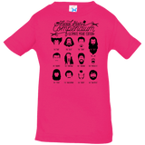 T-Shirts Hot Pink / 6 Months The Movie Facial Hair Compendium Infant Premium T-Shirt