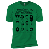 T-Shirts Kelly Green / X-Small The Movie Facial Hair Compendium Men's Premium T-Shirt