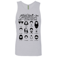 T-Shirts Heather Grey / Small The Movie Facial Hair Compendium Men's Premium Tank Top