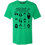 T-Shirts Envy / Small The Movie Facial Hair Compendium Men's Triblend T-Shirt