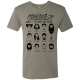 T-Shirts Venetian Grey / Small The Movie Facial Hair Compendium Men's Triblend T-Shirt