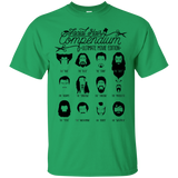 T-Shirts Irish Green / Small The Movie Facial Hair Compendium T-Shirt