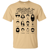 T-Shirts Vegas Gold / Small The Movie Facial Hair Compendium T-Shirt