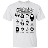 T-Shirts White / Small The Movie Facial Hair Compendium T-Shirt