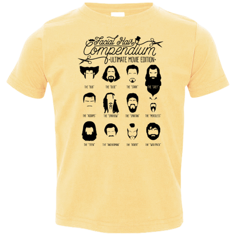 T-Shirts Butter / 2T The Movie Facial Hair Compendium Toddler Premium T-Shirt