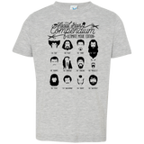 T-Shirts Heather Grey / 2T The Movie Facial Hair Compendium Toddler Premium T-Shirt