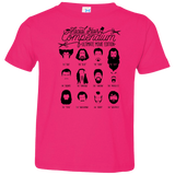 T-Shirts Hot Pink / 2T The Movie Facial Hair Compendium Toddler Premium T-Shirt