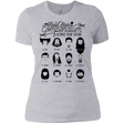 T-Shirts Heather Grey / X-Small The Movie Facial Hair Compendium Women's Premium T-Shirt