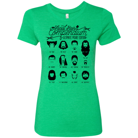 T-Shirts Envy / Small The Movie Facial Hair Compendium Women's Triblend T-Shirt