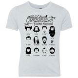 T-Shirts Heather White / YXS The Movie Facial Hair Compendium Youth Triblend T-Shirt