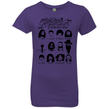 T-Shirts Purple Rush / YXS The Music Facial Hair Compendium Girls Premium T-Shirt