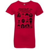 T-Shirts Red / YXS The Music Facial Hair Compendium Girls Premium T-Shirt