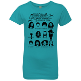 T-Shirts Tahiti Blue / YXS The Music Facial Hair Compendium Girls Premium T-Shirt
