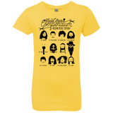 T-Shirts Vibrant Yellow / YXS The Music Facial Hair Compendium Girls Premium T-Shirt
