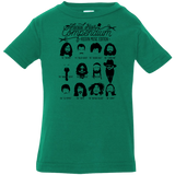 T-Shirts Kelly / 6 Months The Music Facial Hair Compendium Infant Premium T-Shirt