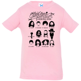 T-Shirts Pink / 6 Months The Music Facial Hair Compendium Infant Premium T-Shirt