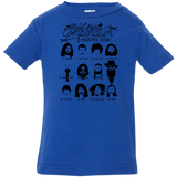 T-Shirts Royal / 6 Months The Music Facial Hair Compendium Infant Premium T-Shirt