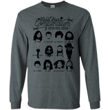 The Music Facial Hair Compendium Men's Long Sleeve T-Shirt