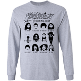 The Music Facial Hair Compendium Men's Long Sleeve T-Shirt