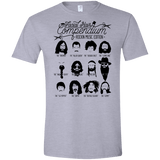 The Music Facial Hair Compendium Men's Semi-Fitted Softstyle