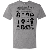 T-Shirts Premium Heather / S The Music Facial Hair Compendium Men's Triblend T-Shirt