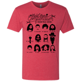 T-Shirts Vintage Red / S The Music Facial Hair Compendium Men's Triblend T-Shirt