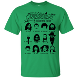 T-Shirts Irish Green / S The Music Facial Hair Compendium T-Shirt