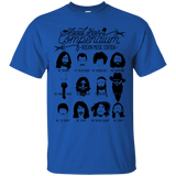 T-Shirts Royal / S The Music Facial Hair Compendium T-Shirt