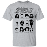 T-Shirts Sport Grey / S The Music Facial Hair Compendium T-Shirt