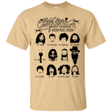 T-Shirts Vegas Gold / S The Music Facial Hair Compendium T-Shirt