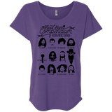 The Music Facial Hair Compendium Triblend Dolman Sleeve
