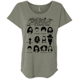 The Music Facial Hair Compendium Triblend Dolman Sleeve